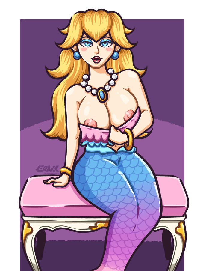 Peaches invited you to the backstage to show you something